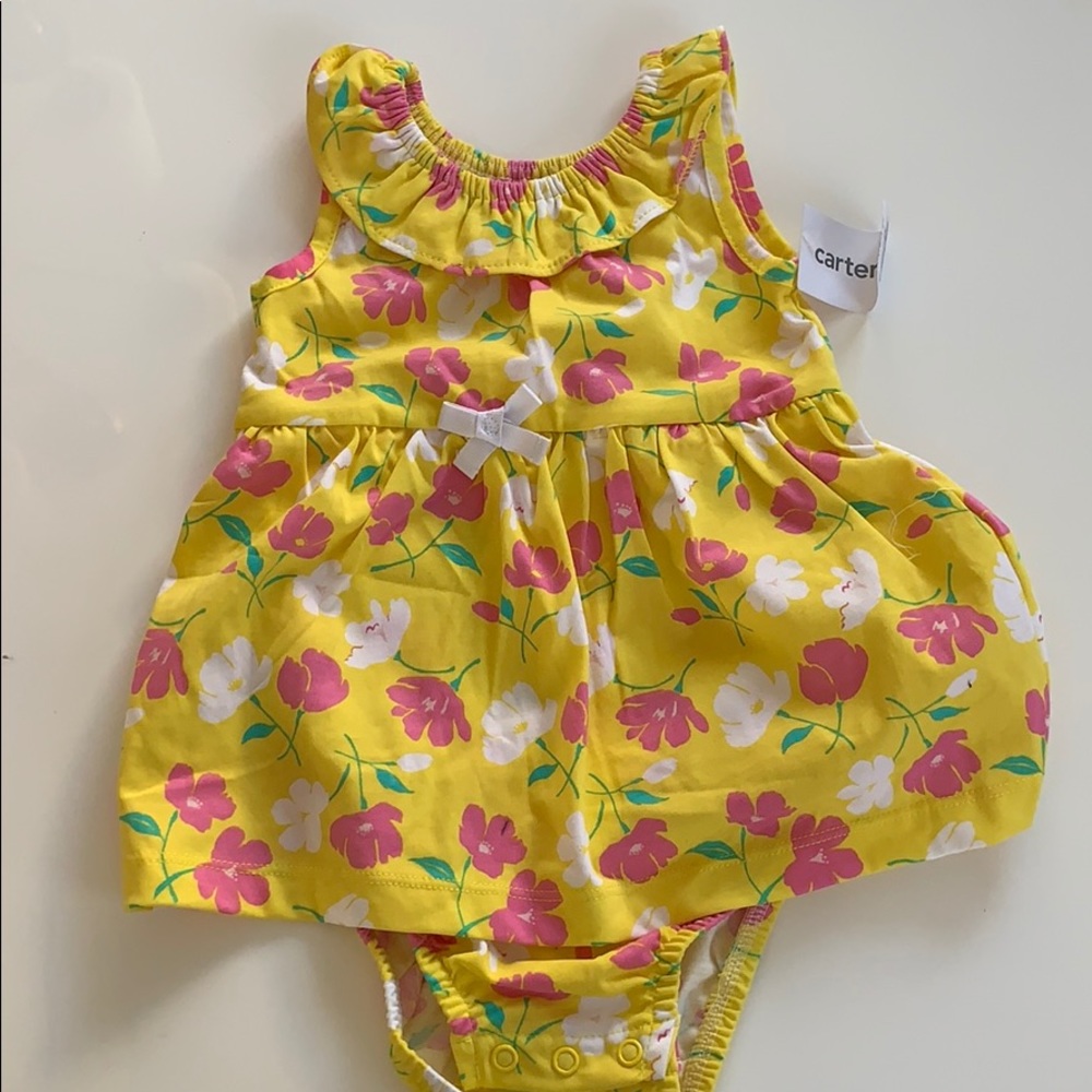 Carters dress and top with pants set 18 mo
